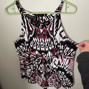 Inc halter top. Great to wear on its own or under a light sweater or blazer.